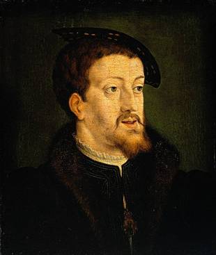 Charles V at about 30 years of age ca. 1530   Jan Cornelisz Vermeyen      1500-1559  Location TBD 