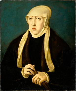 Mary Queen of Hungary, ca. 1530. (Jan Cornelisz Vermeyen) (1500-1559)  The Metropolitan Museum of Art, New York, NY  1982.60.26           
