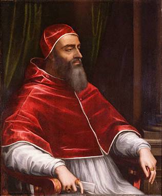  Pope Clement VII,  ca. 1531   (Sebastiano del Piombo) (1485-1547)  J. Paul Getty Museum, Los Angeles, CA   92.PC.25 