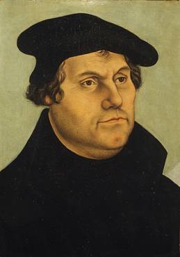 Martin Luther,  ca. 1532   (workshop of Lucas Cranach the Elder) (1472-1553)   The Metropolitan Museum of Art, New York, NY   55.220.2 