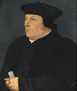 Thomas Cromwell, ca. 1533   (Hans Holbein the Younger) (1497-1543)   Indianapolis Museum of Art, IN  C10048 