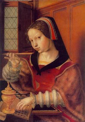 A Woman, ca. 1520-1535  (Jan Sanders  van Hemessen)  (1500-1564)  Staatliche Museen zu Berlin,  Gemäldegalerie 