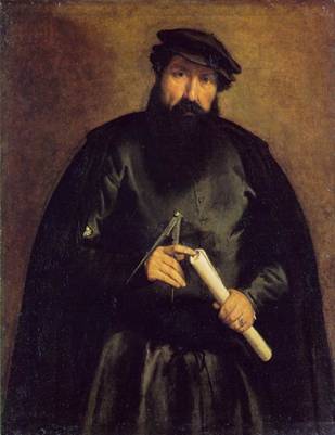 An Architect,  ca. 1535  (Lorenzo Lotto) (1480-1556)   Staatliche Museen zu Berlin    