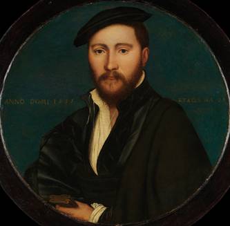 A Man, 1535  (workshop of Hans Holbein the Younger)(1497-1543) The Metropolitan Museum of Art, New York, NY     49.7.28     