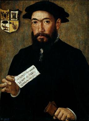 A Man (involved in Indies conquest), ca. 1501-1535  (Unknown Artist Spanish)   Museo del Prado, Madrid  PO1299 