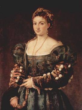 A Woman, ca. 1536   (Titian) (1488-1576)  Location TBD 