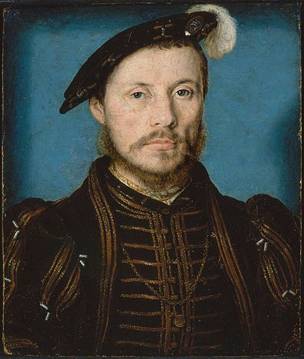 A Man, ac. 1536   (Corneille de  Lyon)    (1500-1575)  Location TBD 