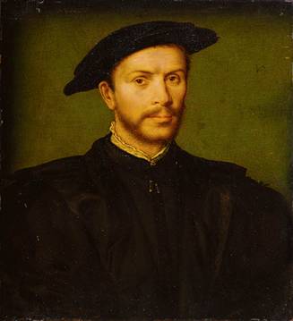 A Man, ca. 1536  (attributed to  Corneille de Lyon) (1500-1575)  The Metropolitan Museum of Art, New York, NY   1978.301.6 
