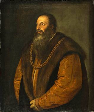  Pietro Aretino ca. 1537  Titian  1488-1576   The Frick Collection New York. NY 1905.1.115 