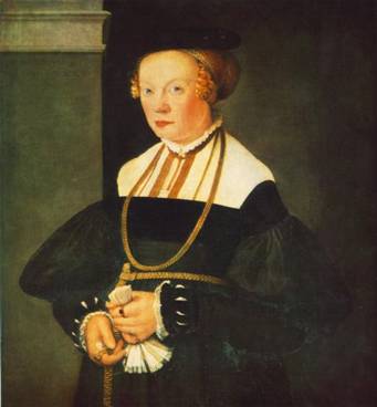 Felicitas Seiler, ca. 1537   (Christoph Amberger) (1505-1562) Alte Pinakothek, München 