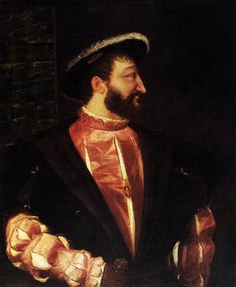 Francis I, ca. 1539  (Titian) (1488-1576) Musée du Louvre, Paris    