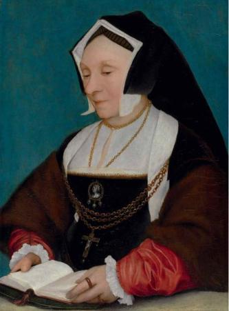 Lady Alice More ca. 1530  studio of Hans Holbein the Younger 1497-1543 Weiss Gallery London 