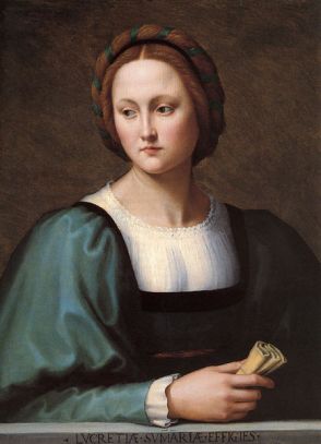  Lucrezia Sommaria, ca. 1530-1532   (Ridolfo Ghirlandaio) (1483-1561) Location TBD