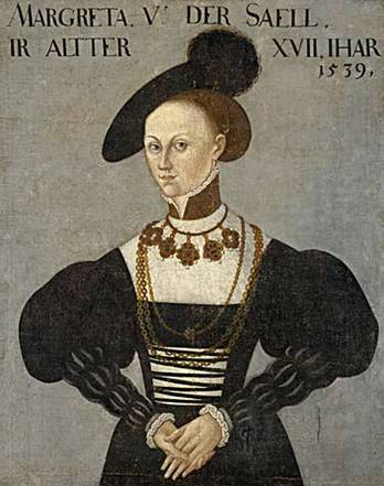 Margareth von der Saale, 1539  (Unknown Artist) Location TBD 