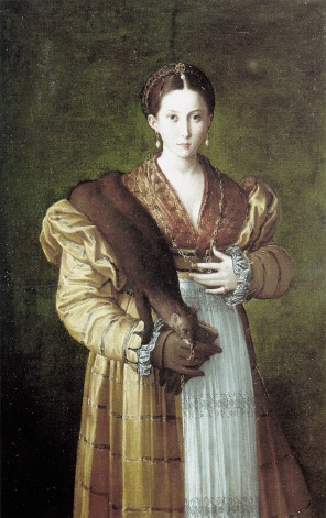 A Young Woman, ca. 1535 (Parmigianino) (1503-1540)  Museo e Galleria Nazionale di Capodimonte Napoli