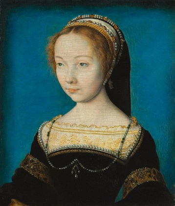 A Young Woman, ca. 1540 (Corneille de Lyon) (1500-1575)   Cleveland Museum of Art, OH,  1942.48  