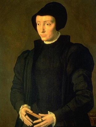 Christina of Denmark, 1545 (Michiel Coxie) (1499-1592)   Allen Memorial Museum of Art, Oberlin College, OH,   1953.270  