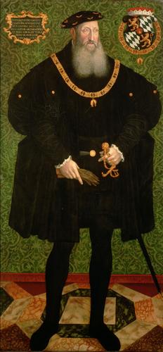 Frederick II Elector Palatine 1482-1556 painted in 1545 by Hans Besser  Kunsthistorisches Museum Wien