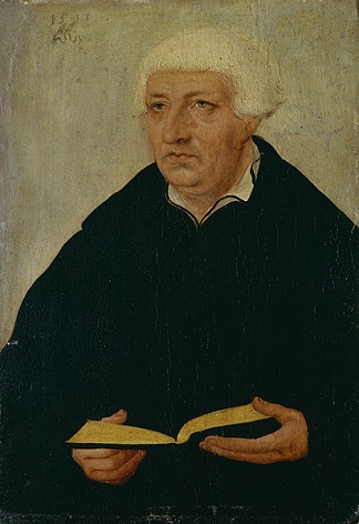 Johannes Bugenhagen, 1543  (Lucas Cranach the Elder)  (1472-1553)   Herzog Anton Ulrich Museum,  Braunschweig,  GG21