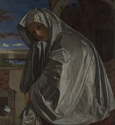 A Woman as Mary Magdalene, ca. 1535-1540 (Giovanni  Savoldo) (1480-1548) The National Gallery, London,  NG 1031 
