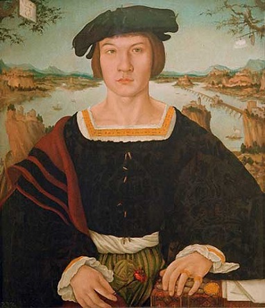 A Young Man,  1540 (AG Monogrammist)  Liechtenstein Museum, Wien 