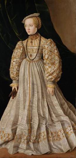 Anna of Austria, Duchess of Bavaria , ca. 1545 (Jakob Seisenegger) (1505-1567) Kunsthistorishes Museum, Wien GG_3236