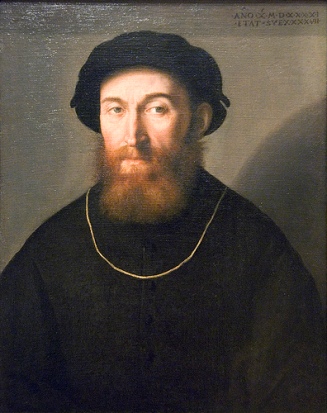 A Bearded Man, 1541   (Lorenzo Lotto) (1483-1556) Fine Arts Museums of San Francisco   1957.2   