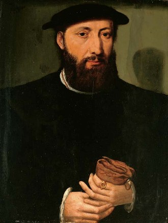 A Bearded Man, ca.  1545 (Antwerp Master of the 1540