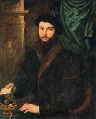 Thomas Stachel, ca.  1540    (Paris Bordone) (1500-1571) Musée du Louvre, Paris  