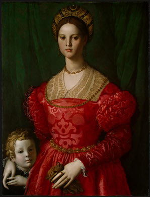 A Woman and Boy, ca. 1540   (Agnolo Bronzino) (1503-1572) National Gallery of Art, Washington D.C.    1942.9.6 