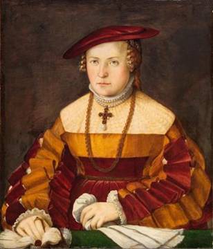 Santjagoritters Woman, ca. 1540  (Christoph Amberger)(1505-1562)   Kunsthistorisches Museum, Wien  GG_5621 
