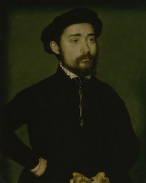 A Man, ca. 1540   (Corneille de Lyon) (1500-1575) Indianapolis Museum of Art, IN  43.109   