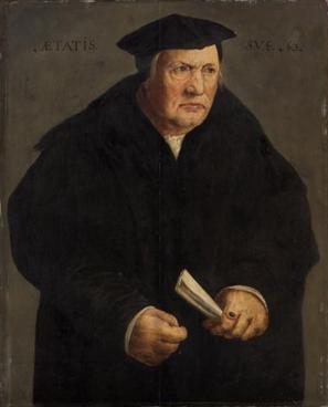 Martin Luther? at 63 years old, ca. 1540 (Unknown Swabian Master ) Kunsthistorisches Museum, Wien GG_6048 