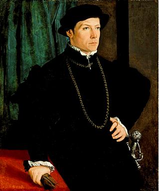 Hans Jacob Fugger, 1541   (Christopher Amberger)  (1505-1562) Los Angeles County Museum of Art, CA  M.68.33      
