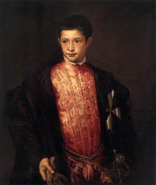 Ranuccio Farnese, 1542  (Titian) (1488-1576)   National Gallery of Art, Washington D.C. 