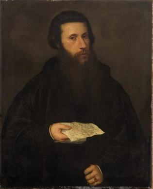 A Man, 1542  (Giovanni Pietro Silvio) (1490-1551) Kunsthistorisches Museum, Wien   GG_1537 