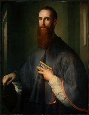 Monsignor della Casa, ca. 1541-1544 (Pontormo)  (1494-1557)  National Gallery of Art, Washington D.C.  1961.9.83  