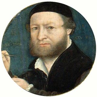 Self-Portrait, ca. 1542  (Hans Holbein the Younger) (1497-1543) Indianapolis Museum of Art, IN   C10050 