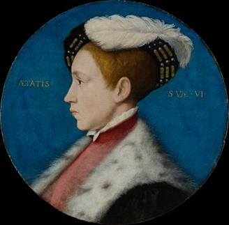  Edward VI at 6 years old, 1543   (workshop of  Hans Holbein the Younger) (1497-1543)   The Metropolitan Museum of Art, New York, NY 49.7.31 