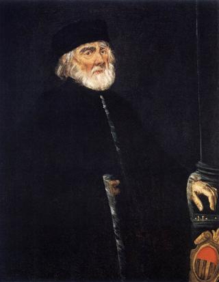 Procurator Nicolò Priuli, before 1545 (Tintoretto) (1518-1594) Galleria Franchetti alla Ca