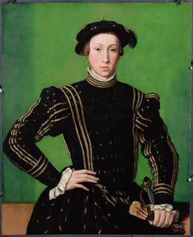 Maximilian II at 17 years of age 1544  William Scrots   Location TBD 