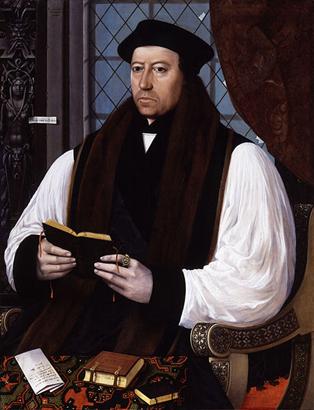 Thomas Cranmer, 1545 (Gerlach Flicke)      (???-1553)  National Portrait Gallery, London  535 