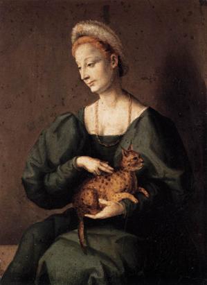  A Woman, ca. 1545   (Bacchiacca) (1494-1557)  Staatliche Museeun zu Berlin  