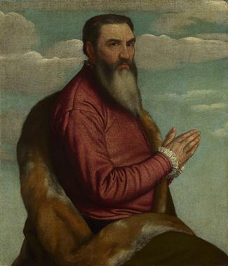 A Man, ca. 1545  (Moretto di Brescia) (1498-1554) The National Gallery, London 