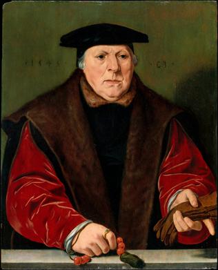 A Man at 63 years old, 1545 (attributed to Jan Cornelisz. Vermeyen) (1500-1559)  The Metropolitan Museum of Art, New York, NY    1982.60.27   
