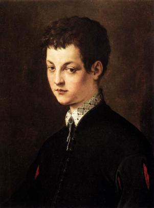 A Young Man, ca. 1543-1545 (Cecchino del Salviati) (1510-1563) Museo Poldi Pezzoli, Milano   