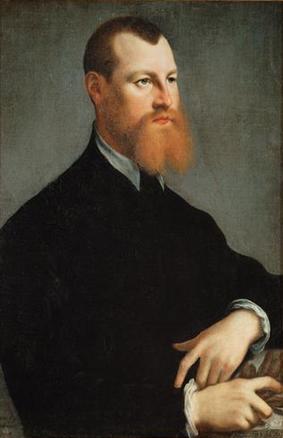 A Man, ca. 1540-1546 (Jan Stephan von Calcar) (1499-1546)    Kunsthistorisches Museum, Wien   GG_79 
