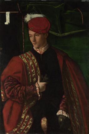  Ludovico Martinengo,  ca. 1546     (Bartolomeo Veneto) (fl. 1503-1546) The National Gallery, London    NG 287 