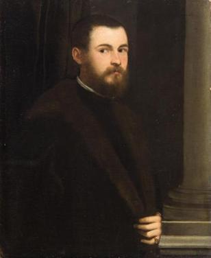 A Young Man, ca. 1547-1548 (Tintoretto) (1518-1594)  Kunsthistorisches Museum, Wien GG_11 