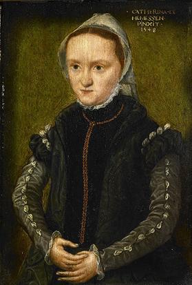 A Woman, ca. 1548   (Caterrina van Hemessen) (1528-c.1587)   Location TBD 